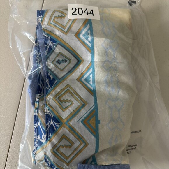 3J Workshop Johnny Was Tunic Top XS Blue Floral Butterflies - Picture 12 of 12